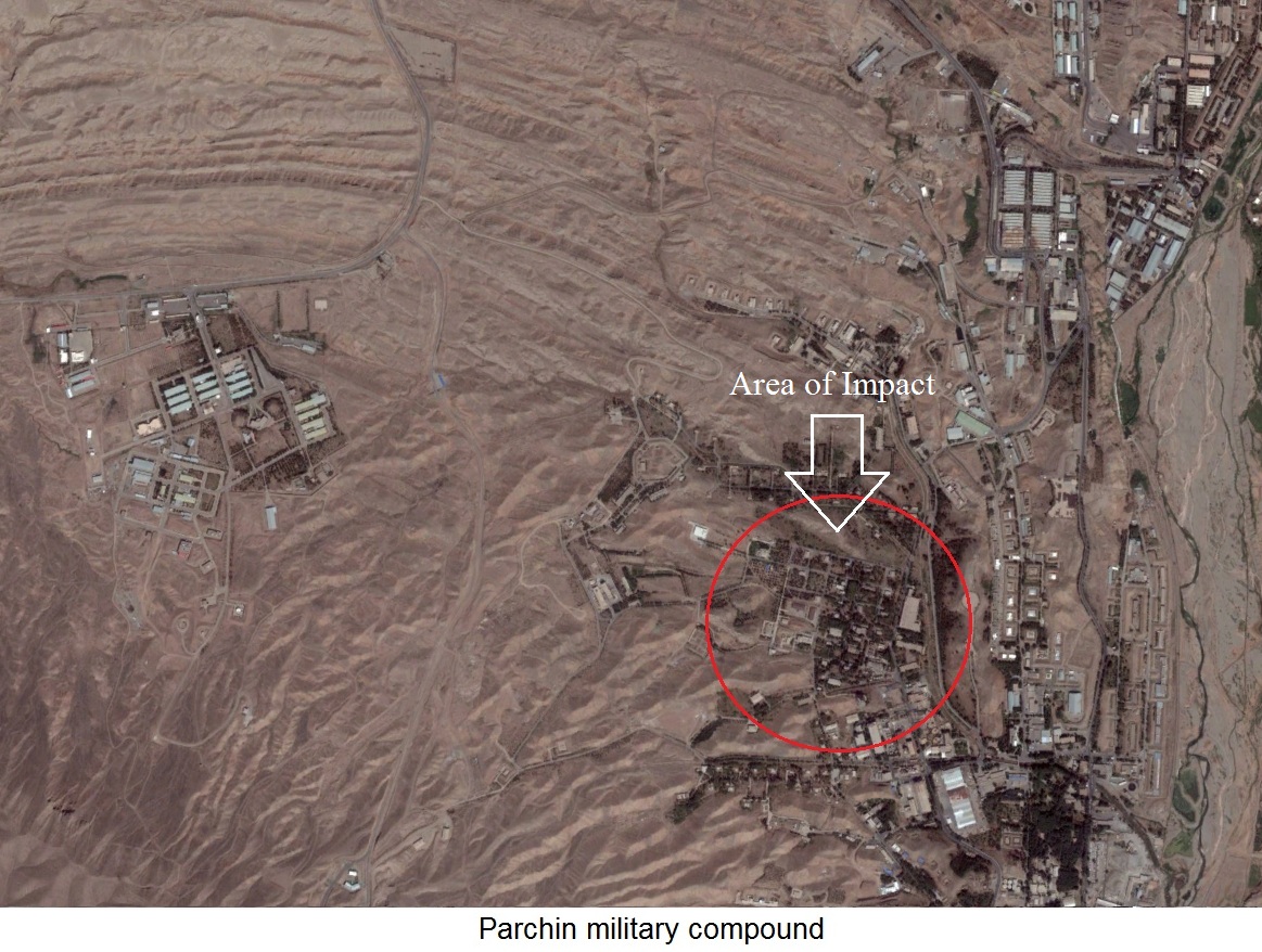 Confidential report by the International Energy Agency - Iran has expanded site Parchin military
